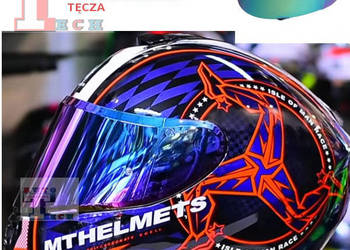 KASK MT THUNDER 3 SV ISLE OF MAN +Szybka 2 Tęczowa  XS/M/XL