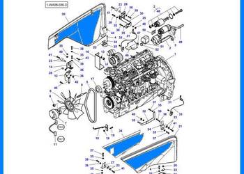 MF 8450, 8460, 8470, 8480 ciagnik katalog czesci