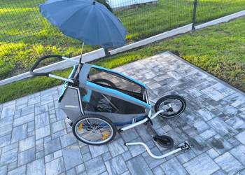 Przyczepka rowerowa 3 w 1 wózek, jogger