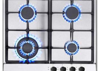 Kuchenka gazowa SNDOAS stal nierdzewna 4-palnikowa automaty Powystawowa !!!