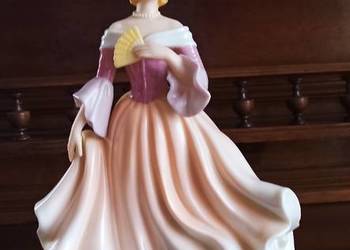 Clarissa. Figurka damy. The Leonardo Collection. Z wachlarzem