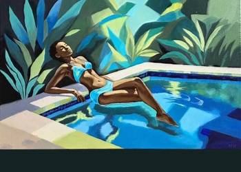 Obraz ręcznie malowany