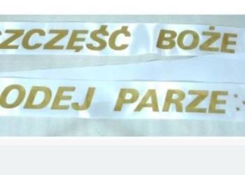 Szarfa ślubna