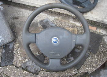Kierownica skórzana poduszka powietrzna airbag Fiat Panda II 03-
