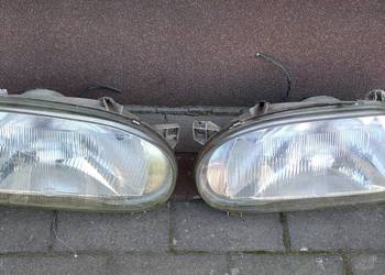 Volkswagen golf III lampy przednie lewa i prawa.