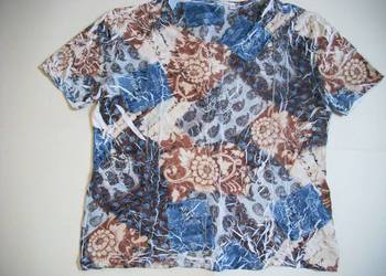 Ciekawa Bluzka Gniecione Wzory 40...42