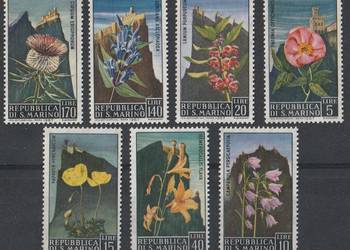 SAN MARINO - ROŚLINY - 1967 - CZYSTE **