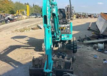 Minikoparka Gąsienicowa Kobelco SK17SR SK17SR-3E Osprzęt