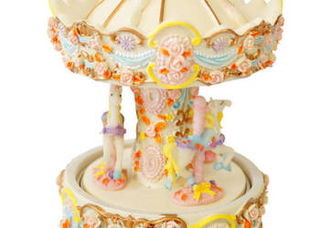 Dekoracyjna pozytywka ruchoma karuzela dekoracja rekwizyt 3 Dekoracyjna pozytywka ruchoma karuzela dekoracja rekwizyt 3