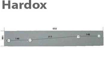 Płoza długa HARDOX 123164/P części do pługa KRONE
