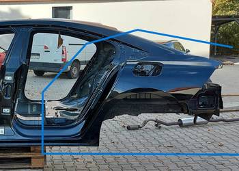 PEUGEOT 508 II Błotnik ćwiartka podłużnica tył lewy prawy wanna Sedan KTVD