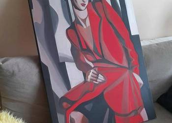 Pani Bush obraz Tamara Łempicka