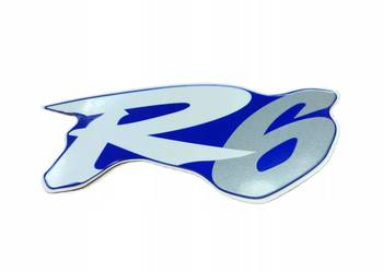 NAKLEJKA "R6" NA ZADUPEK YAMAHA YZF-R6 1999-2000 - 5EB2178100