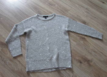 swetr srebrny Atmosphere rozm 38/40 M/L