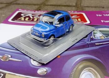 FIAT 500 Deagostini model kultowe auta PRL 1/43 kap kolekcja 1:43