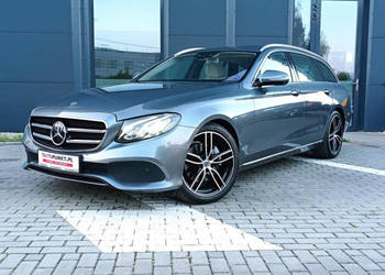 Mercedes-Benz Klasa E, 2019r. FV23% * Skóra * BLIS * Podgrz/Wentyl/El.Fote…