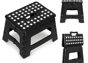 Stołek składany 1 stopniowy taboret z tworzywa 22 cm