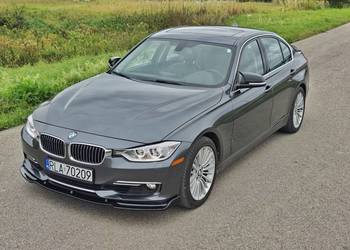 BMW F30 328XI Luxury Line Automat 8HP Czarny środek Bogata wersja