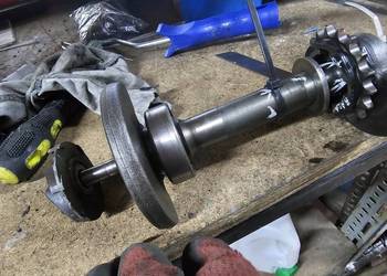 Kawasaki klr 650 600 wałek pompy wody balansu balancera klr600 klr650 ośka