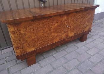 Komoda ART-DECO Orzech Niska Stara Antyk Po Renowacji Okazja.