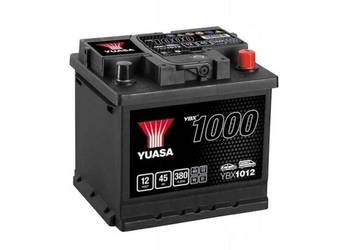 Akumulator YUASA YBX1012 12V 45Ah 380A P+