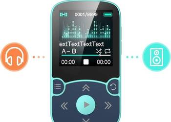 AGPTEK Odtwarzacz MP3 Running 32 GB zamow