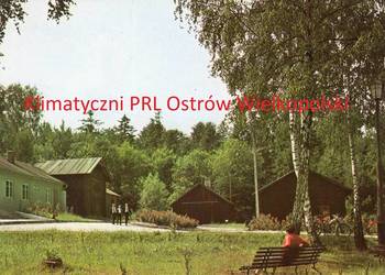 Bóbrka Muzeum Przemysłu Naftowego pocztówka PRL 1985
