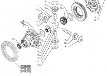 New Holland T6070 Pokrywa 5185921