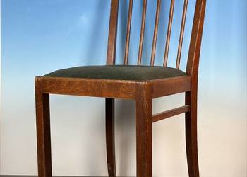 Stylowe krzesło bukowe retro / vintage – lata 30.–50. | Modernizm, PRL, Bau