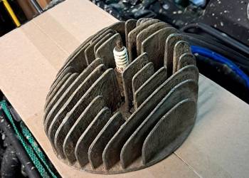 Wfm 125 wsk głowica nie shl silnik kartery wał skrzynia wał rama cylinder