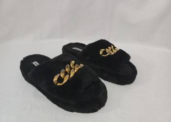 Kapcie czarne Damskie r. 40-41 Glamour NOWE