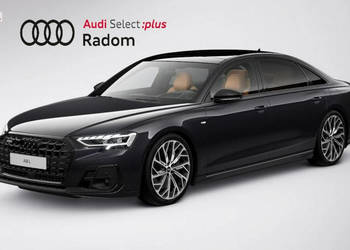 Audi A8 60TFSI e Quattro Long S-line B&O Panorama ACC Oś skrętna Noktowizo…