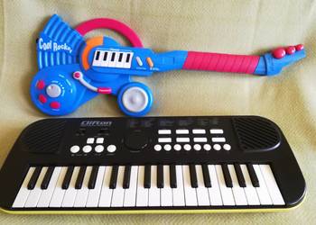Keyboard Clifton i Gitara Cool Rocker – Zabawki interaktywne -