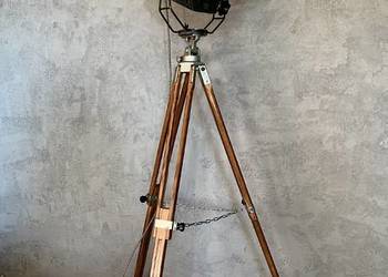 Lampa podłogowa Vintage loft teatralna lata 70 prl