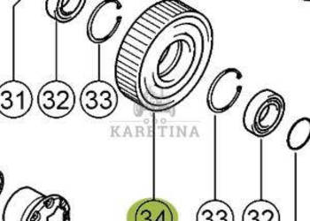 Claas Lexion 740 750 760 Koło Czołowe Przekładni Gąsienic Gumowych 0007644…