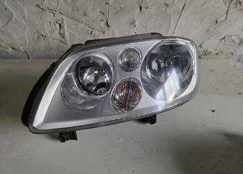 Lampa lewa reflektor lewy volkswagen touran , caddy