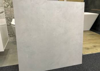 Płytka gres 90x90 duży format beton cement Paradyż