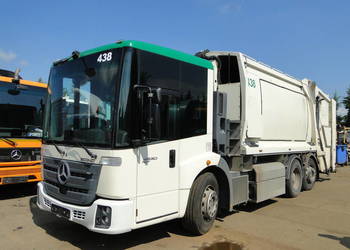 Śmieciarka dwukomorowa Mercedes-Benz Econic 2630 CNG Euro 6