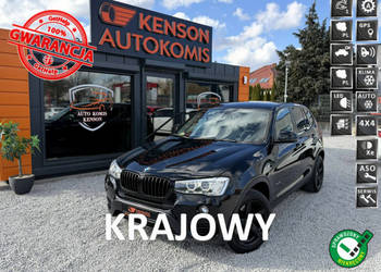 BMW X3 Pół skóry, Kamera cofania, Nawigacja, LED, Polski Salon, Bezwypadko…