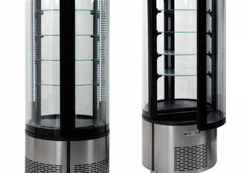 Witryna Chłodnicza 400l 68x68x175 Czarna Yato Yg-05098