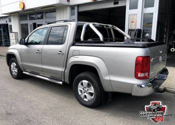 Pokrywa aluminiowa VW Amarok DC srebrna EVO400