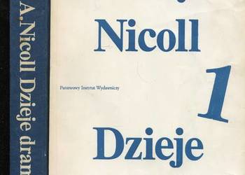 Dzieje dramatu T.1-2 Nicoll