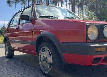 VW Golf II GL 1990 1,6 td. Nowa Podłoga i Progi hak szyberdach