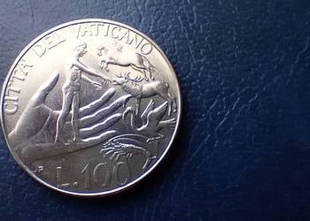 Stare monety 100 lir 1988 Watykan