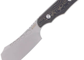 Nóż Kubey Aiden Black Micarta, Sand Blasted D2 by Damiano Dall'Amico (KU34…