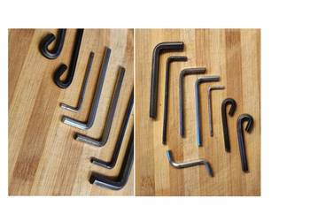 klucze imbusowe ampulowe imbusy torx  narzędzia  do wkręcania