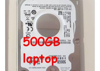 Dysk 500GB laptop 2,5 Sata sprawny smart OK bez wad hdd
