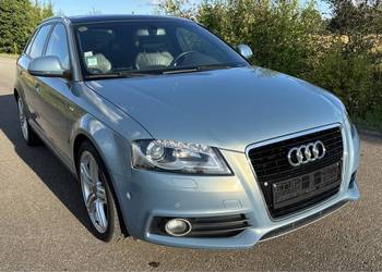 Audi A3, 2.0 diesel, S line, niski przebieg, dobrze wyposażone