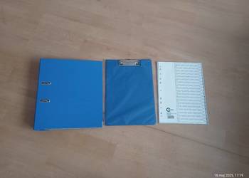 Segregator, zakładki indeksujące alfabetyczne, deska z klipsem A4