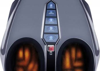 Masażer Shiatsu z Podgrzewaniem - Ulga dla Mięśni, Relaks w Każdej Chwili!